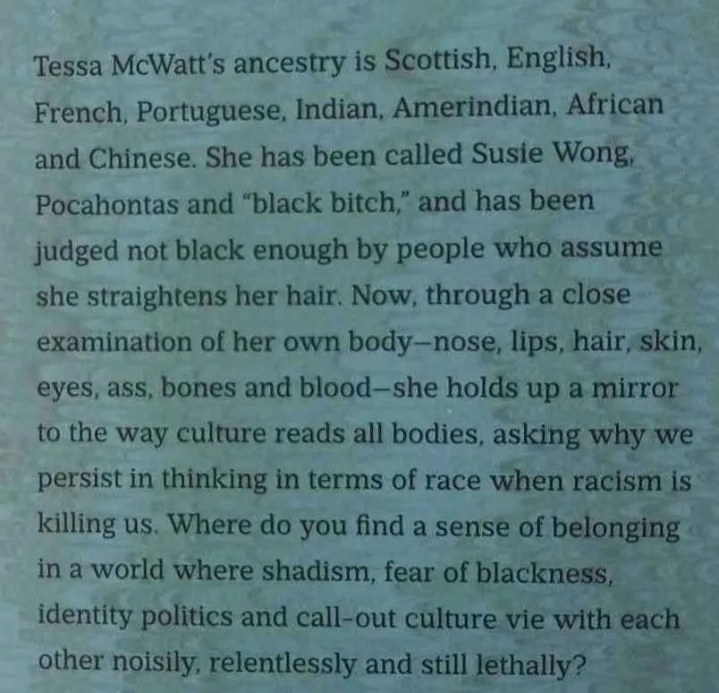 SHAME ON YOU - Tessa McWatt