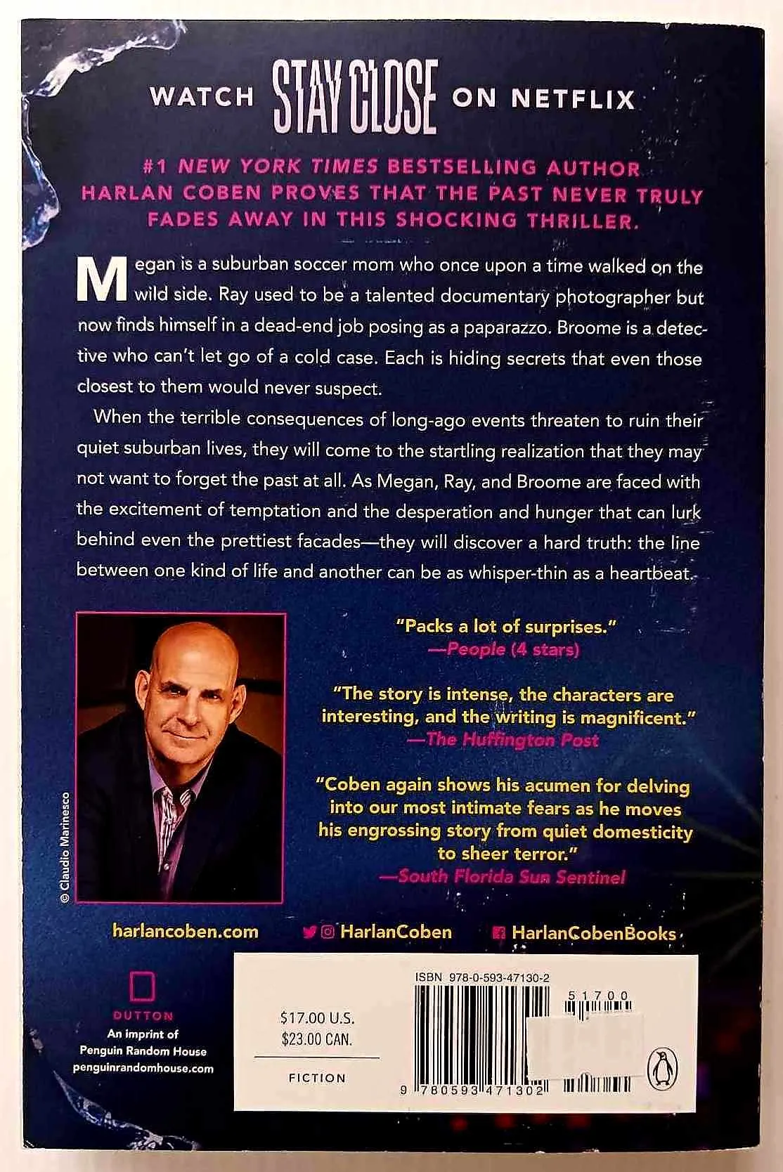 STAY CLOSE - Harlan Coben