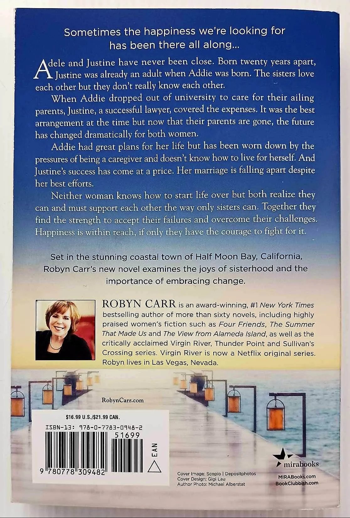 SUNRISE ON HALF MOON BAY - Robyn Carr