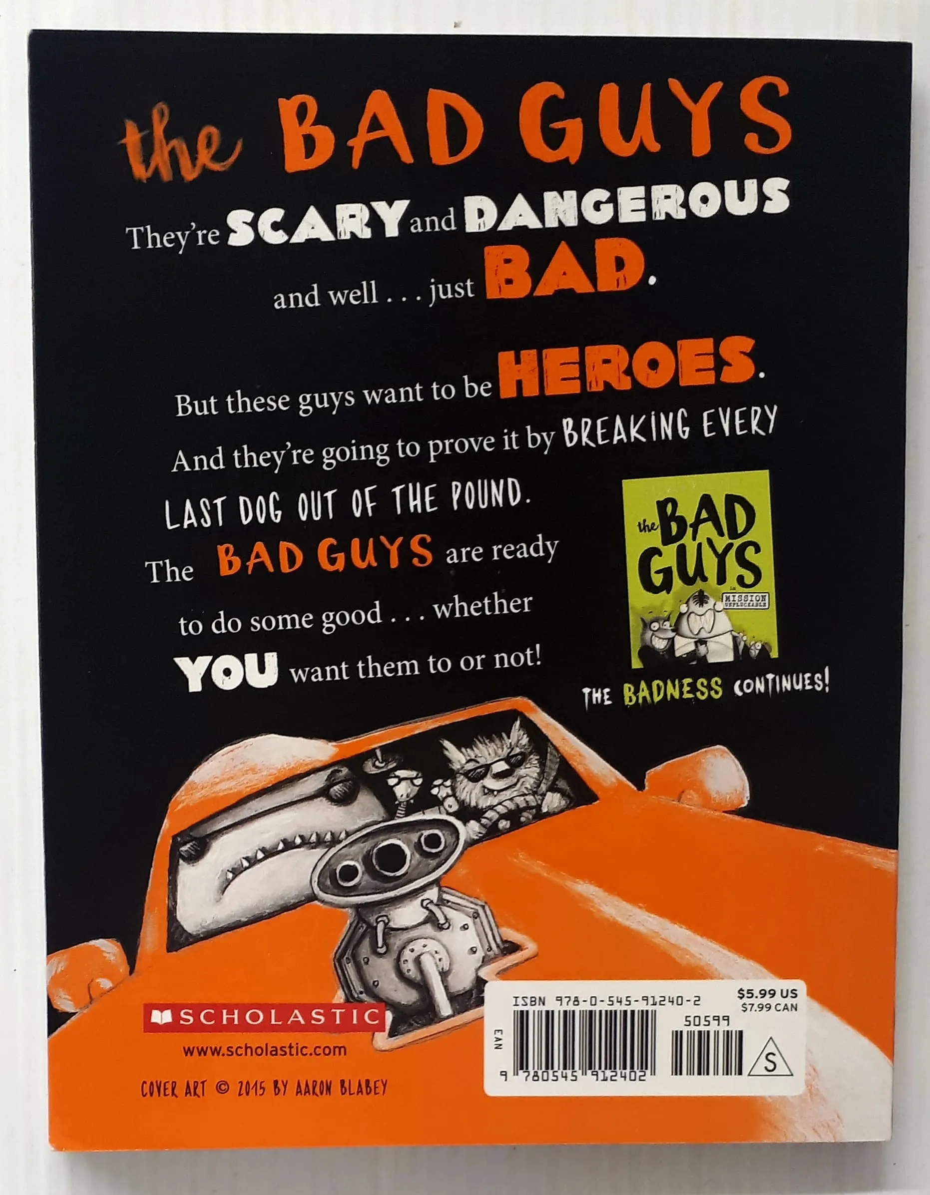 THE BAD GUYS - Aaron Blabey