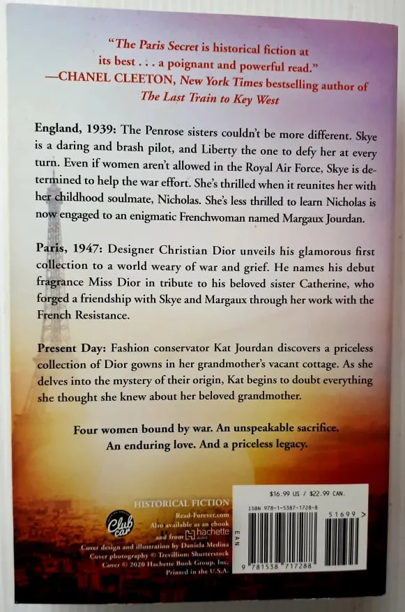 THE PARIS SECRET - Natasha Lester